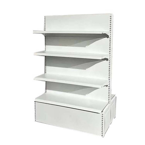 Étagères de supermarché roses directes d'usine, présentoirs métalliques robustes avec dos perforé et <span class=keywords><strong>armoire</strong></span> - Product Image 6