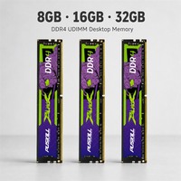 PUSKILL DDR4 8GB UDIMM RAM de Escritorio 2666MHz Módulo de Memoria Estable para Uso Diario 288 Pines 1.2V Suministro Disponible en Stock