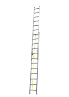 Échelle télescopique en aluminium EN131, échelle à marches télescopiques robuste à commande par corde, pieds antidérapants, échelle d'escalade industrielle