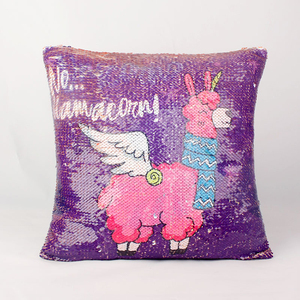 Custom Blank Sublimation Two Sided <strong>Sequin</strong> Pillow Case Home Decorative Magic <strong>Cushion</strong> Pillow - Product Image 6