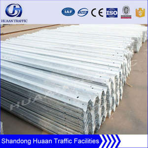 Barriera di traffico resistente alle intemperie <span class=keywords><strong>Guardrail</strong></span> sicuro per la protezione della strada su strade curve - Product Image 4