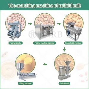 Machine entièrement automatique à <span class=keywords><strong>beurre</strong></span> de cacahuète et noix de lait avec moteur Capacité de 100 kg/h Matières premières de maïs/fruits 110V/220V/380V - Product Image 2