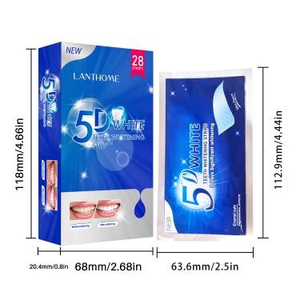 Blanchiment dentaire 5d Blanchiment des dents 14 Vente en gros Marque privée Bandes blanchissantes pour les dents <span class=keywords><strong>Pap</strong></span> Nettoyant pour les dents Nettoyage Polisseur - Product Image 6