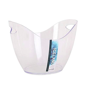 Fabricación Profesional <span class=keywords><strong>DASHU</strong></span> DS2002 Cubos de Hielo de Plástico PS Transparente, Soporte Enfriador Económico al por Mayor para Restaurantes, Fiestas, Vino y Cerveza - Product Image 1