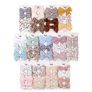 Großhandel Niedliche Süße Bunte Schmetterling-Haarspangen Modische Satinband-Legierung Haarnadeln Accessoires für Kinder Mädchen Frauen - Product Image 1