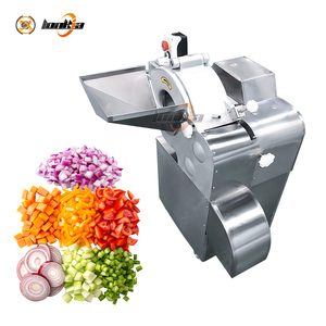 Machine à découper les légumes 200-800 kg/h, coupe-légumes en cubes pour oignon, carotte, tomate, poivron - Product Image 1