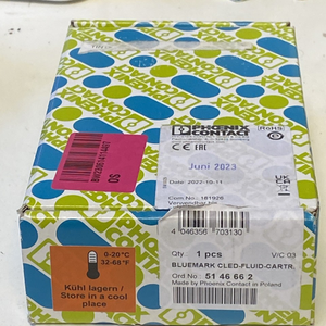 Contatto 5146662 Bluemark Cled Fluid Cartr. Inchiostro per Bluemark... - Product Image 1