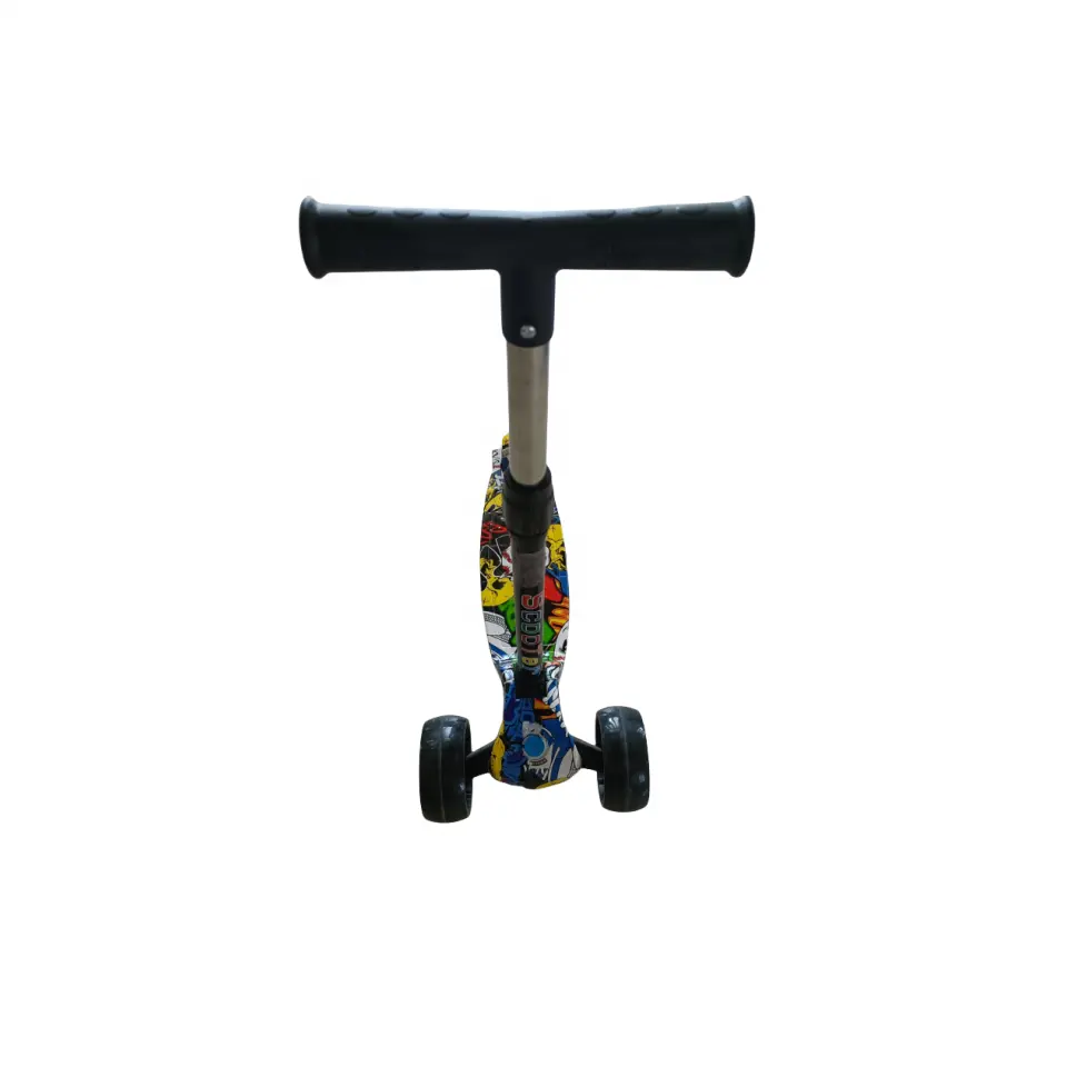 Online shopping ride on infant skate scooter for kids with 3 big wheels for toddlers boys girls Europe market