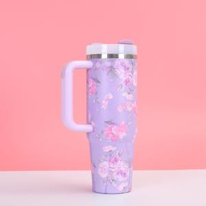 El Más Vendido, la Famosa Marca StanH2.0, Vaso de 40 oz con Asa, Vaso para Auto con Tapa y Pajita, <span class=keywords><strong>Taza</strong></span> de Viaje de 40 oz - Product Image 6