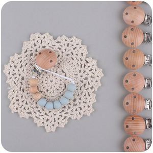 Nipple Holder <b>Dummy</b> Pacifier Holder PP Silicone Colorful Flower Beads Baby Pacifier Clip Chain Infant - Product Image 6
