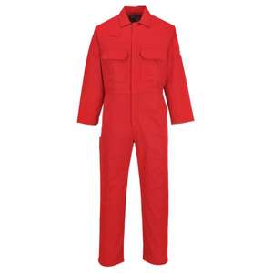 PORTWEST - BIZ1RERXL Bizweld overol rojo ignífugo-EAN 5036108059171 ROPA DE TRABAJO RESISTENTE A LLAMA - Product Image 1