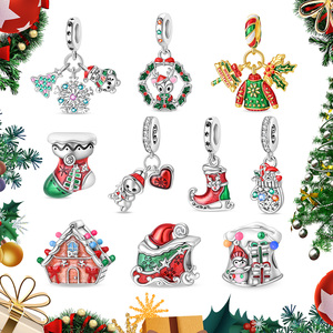 Christmas Designer <strong>Jewelry</strong> Charm Permanent <strong>Jewelry</strong> Charm for Bracelet Accessoires <strong>De</strong> Bijoux <strong>Jewelry</strong> Making <strong>Supplies</strong> Wholesale - Product Image 1