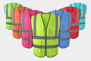 เสื้อกั๊กสะท้อนแสงสำหรับงานรักษาความปลอดภัย เสื้อกั๊กสะท้อนแสงแบบถ่วงน้ำหนักพร้อมแถบสะท้อนแสง เสื้อกั๊กตาข่ายสะท้อนแสง - Product Image 6