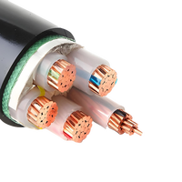 Câble d'alimentation 0,6/1KV WDZ-YJY XLPE gainé de polyéthylène réticulé multiconducteur, isolé, sans halogène, à faible émission de fumée et ignifuge