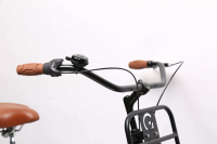 Vélo de ville à une vitesse de 26 pouces en gros, avec fourche et cadre en acier, style rétro classique, vélo de rue ancien