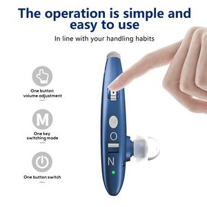 Hoortoestel en hoofdtelefoon van hoge kwaliteit, oplaadbaar, goedkoop, meest verkochte zakmodel voor oudere gehoorarme mensen. - Product Image 3