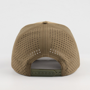 Gorra de Golf de Alto Rendimiento Personalizada de 5 Paneles con Tecnología Láser, Impermeable, para Exteriores, para Hombre y Mujer, Hecha de Tela Oxford con Diseño de Puntos, MOQ Bajo - Product Image 4