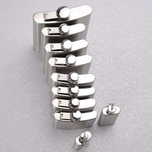 Petaca de acero inoxidable personalizada de 2, 4, 6, 8 oz para whisky y vino, portátil, de bolsillo, para exteriores, con estuche, para hombre - Product Image 4