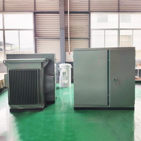 Transformateur de distribution triphasé JZP 750-2500 kVA 12,47 kV à faible perte, monté sur socle, alimentation radiale pour transformateur de tension souterrain (step-up/down)