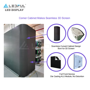 Écrans LED grand format LEDFUL sur mesure P10, installation facile, affichage publicitaire commercial, panneaux d'affichage LED extérieurs SMD 10 mm - Product Image 5