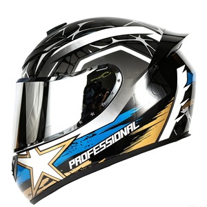 Casco de Motocicleta Ligero de Alta Calidad, ABS, Medio Casco, con Visera Colorida y Diseños Deportivos para Uso Diario en la Calle - Product Image 2