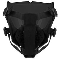 Demi-masque le plus vendu Casque de masque Cyberpunk de qualité à usure rapide et masque tactique amovible Cyberpunk Gear