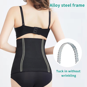 # S308 <span class=keywords><strong>Faja</strong></span> de Fitness personalizada de fábrica para <span class=keywords><strong>mujer</strong></span>, <span class=keywords><strong>faja</strong></span> de cintura con control firme, moldeador de cuerpo, corsés de entrenamiento de gimnasio para adelgazar el vientre - Product Image 3