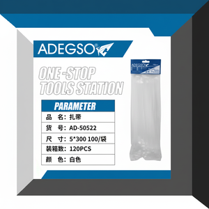 Fornitura all'ingrosso di 120 pz fascette in Nylon 5x300mm fascette in plastica autobloccante per stazione utensili - Product Image 1