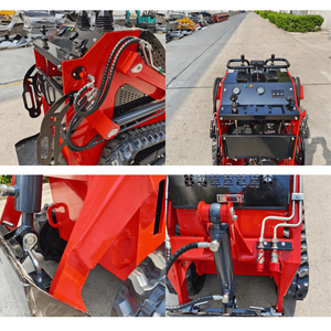 EPA Engine <strong>Kubota</strong> Euro 5/EPA Skid Steer <strong>Loader</strong> with <strong>Front</strong> End New Backhoe Excavator and Lawn Mower 0.12m <strong>Bucket</strong> Capacity - Product Image 6