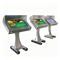 Écran d'affichage BLUELIGHT YDH-C71, table intelligente, écran capacitif lumineux pour extérieur, kiosque publicitaire, écrans LCD publicitaires, 2000 cd/m² de luminosité