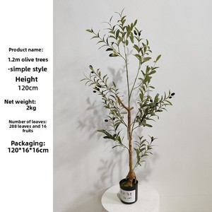 Arbre d'<span class=keywords><strong>olivier</strong></span> artificiel détachable <span class=keywords><strong>en</strong></span> <span class=keywords><strong>pot</strong></span> pour la décoration intérieure et extérieure, jardin, remise de diplôme, Noël, Nouvel An, Pâques, Halloween - Product Image 6