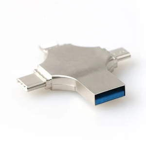 4 trong 1 loại C OTG <span class=keywords><strong>USB</strong></span> drive2gb 8GB 16G 32G 64G 128GB 256GB Pendrive 1G <span class=keywords><strong>USB</strong></span> Drive Memory Stick món quà cá nhân mini <span class=keywords><strong>USB</strong></span> Drive - Product Image 2