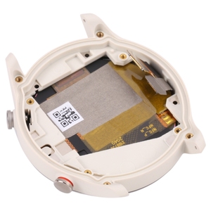 Màn hình <span class=keywords><strong>LCD</strong></span> chính hãng cho đồng hồ Xiaomi mi/đồng hồ màu thể thao/đồng hồ xoay tròn số hóa hoạt động lắp ráp đầy đủ với khung (Màu Trắng) - Product Image 4