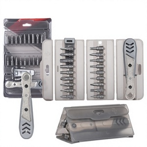 Ratcheting <b>Screwdriver</b> Hex Bit 10mm Magnetic Tip Diy Set - Product Image 2