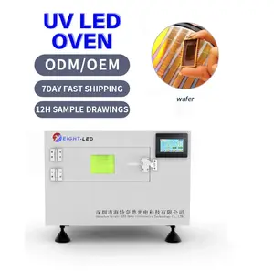 Cost-Effective 365nm uv led curing oven for UV glue wafer degumming