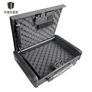 Coffre-fort portable en métal avec serrure à empreintes digitales pour <span class=keywords><strong>bijoux</strong></span>, argent liquide, voiture et rangement domestique - Product Image 5