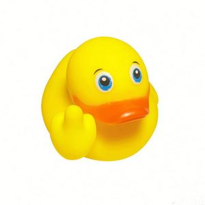 Juguete de Plástico Personalizado con Diseño de Dedo Medio de Pato Amarillo Pequeño para Niños, Ideal para Tiendas de Té con Leche - Product Image 6