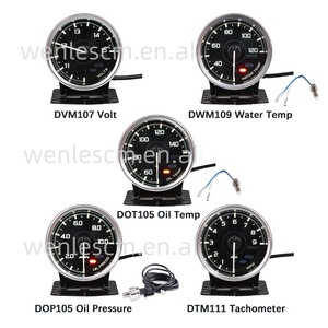 ชุดเกจวัด Wenle <span class=keywords><strong>Defi</strong></span> <span class=keywords><strong>A1</strong></span> ขนาด 60 มม. วัดโวลต์ อุณหภูมิน้ำ อุณหภูมิน้ำมัน แรงดันน้ำมัน รอบเครื่องยนต์ แรงดันสุญญากาศ แรงดันบูสต์ อุณหภูมิภายนอก อัตราส่วนผสมเชื้อเพลิง แรงดันน้ำมันเชื้อเพลิง - Product Image 2