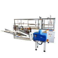 Machine électrique numérique de formage de cartons à colle thermofusible avec scelleuse de fond pour l'emballage de vêtements et de produits chimiques