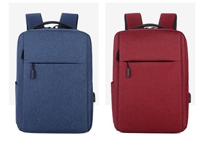 Waterproof USB Charging Leather Custom <b>Laptop</b> <b>Backpacks</b> for Business Travel Office Daily Use - Product Image 4