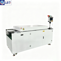 Four tunnel industriel à convoyeur, four de cuisson et de séchage continu à air chaud pour PCB, plastique, quincaillerie et sérigraphie