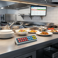 Nuevo Producto: Barra de Botones de Aluminio de 20 Teclas con USB-A para Aplicaciones de Sistemas de Video de Cocina, Duradera y Programable para Sistemas de Cocina