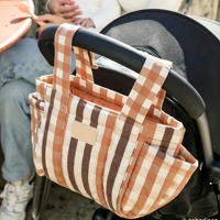 Sac de rangement pour poussette, organisateur d'accessoires pour bébé léger et personnalisé en usine