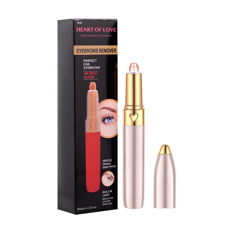 Новый дизайн USB аккумуляторная мини электрический триммер для Бровей Удаление волос пера Электрический триммер для бровей Бритва для женщин