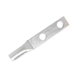 Borne de batterie en cuivre à double trou pressée à froid CL-2H cosses de câble en cuivre étamé - Product Image 4