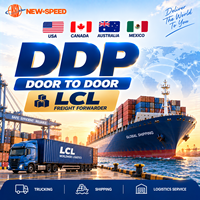 Transitaire LCL Chine vers États-Unis, Canada, Australie, Mexique, service de transport routier DDP porte-à-porte, logistique