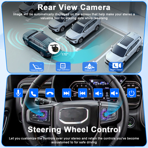 Unidad Principal Android con WiFi, Bluetooth, GPS Integrado, 4G RAM, 64GB ROM para GMC Yukon XL /Chevrolet Tahoe /Suburban <span class=keywords><strong>2021</strong></span>- - Product Image 4