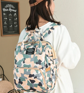 Đa chức năng du lịch không thấm nước Pad tã túi trở lại gói dây đeo xe đẩy xách tay tã không thấm nước Mẹ Ba lô - Product Image 6