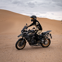 Pakaian Hiking Musim Dingin Pria Baru, Setelan Motor Anti Air, Jaket Balap Motocross Anti Jatuh dengan Pelindung