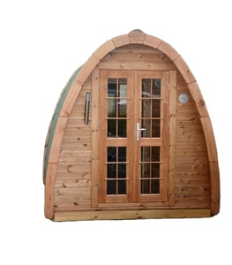 1 persona barril Pino/cedro rojo/empalmado/cicuta sauna de madera con estufa eléctrica - Product Image 6